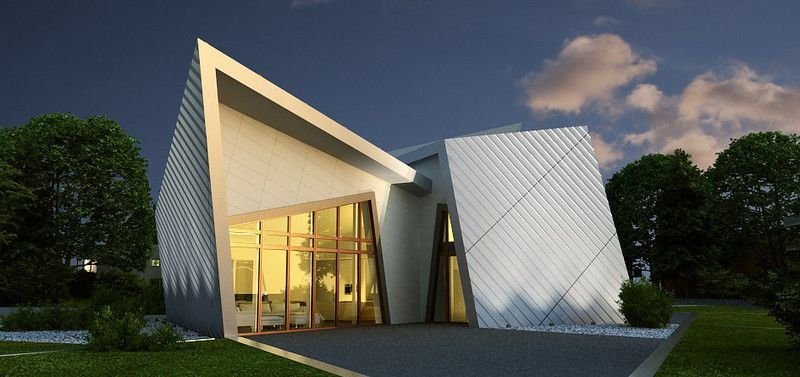 Dự án thiết kế biệt thự The Villa ở Đức của Daniel Libeskind