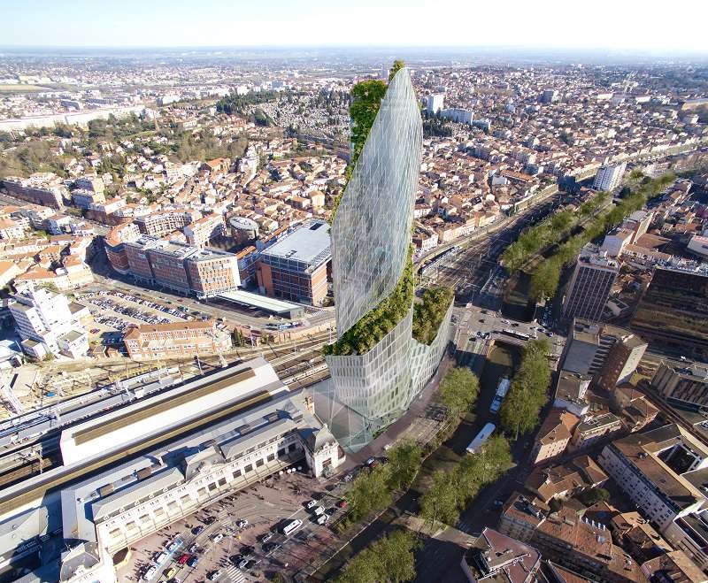 Dự án thiết kế Occitanie Tower của Daniel Libeskind tại Pháp