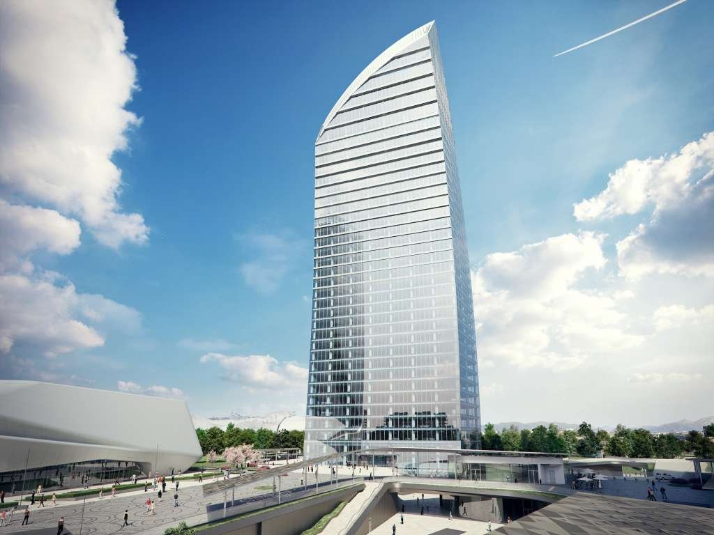 Dự án thiết kế PWC Tower của Daniel Libeskind tại Italia