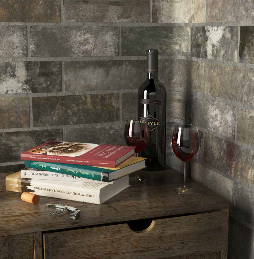 tái hiện hoài niệm nét cổ xưa từ các hầm rượu xây dựng bằng gạch nung
